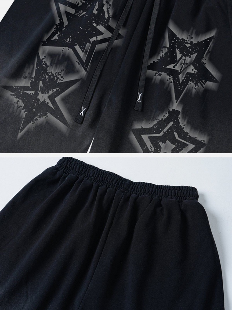 Noir  Short Aelfric Eden Star Print - DQA-9313712